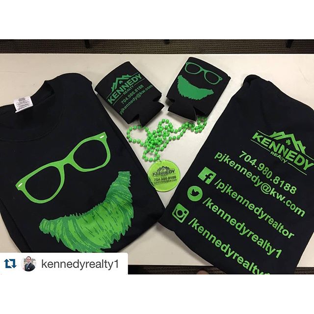Thanks for the shout out @kennedyrealty1 !  Best of "luck" this weekend.  #charlottenc #realestate #dunstangroup#Repost @kennedyrealty1・・・Check out the new swag we've got to hand out tomorrow at the Charlotte Saint Patrick's Day parade! Huge thanks to the @dunstangroup for hooking us up! Get it while it's hot! Can't wait to see you all there! #PROVEIT #KW #kennedyrealty #theballantynedifference #sunglasses